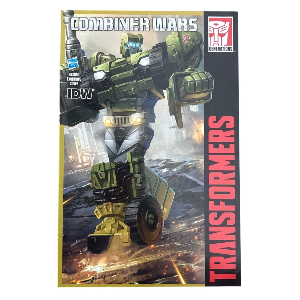 Transformers Combiner Wars IDW Comic 19 Hasbro Exclusive Cover Autobot Hound
